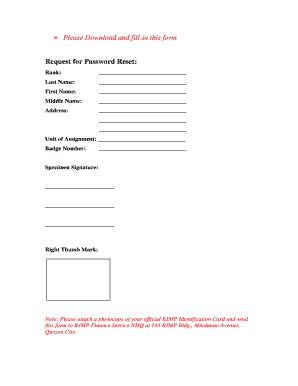 bjmp finance reset password|Every three (3) months our password .